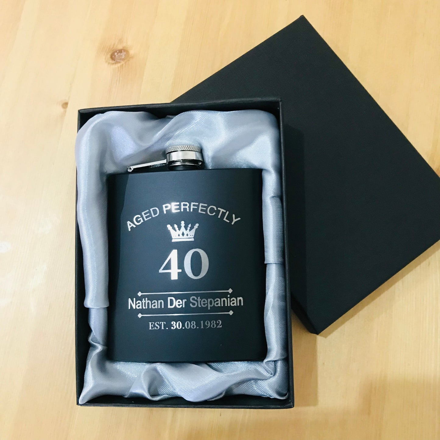 Personalised Hip Flask - Go Personalised