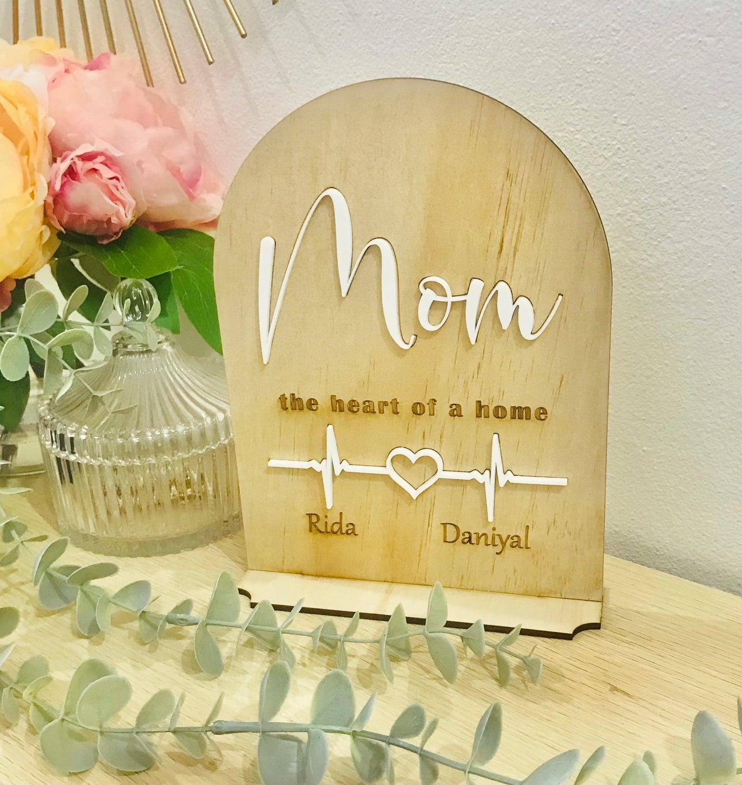 Personalised Mom plaque - Go Personalised