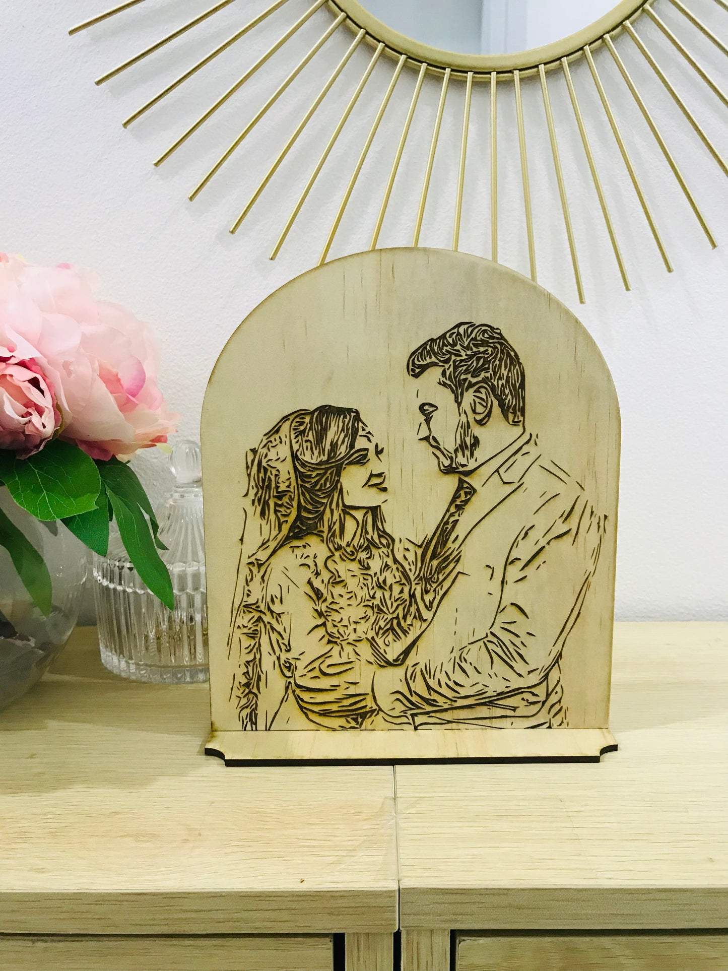 Personalised engraved photo - Go Personalised