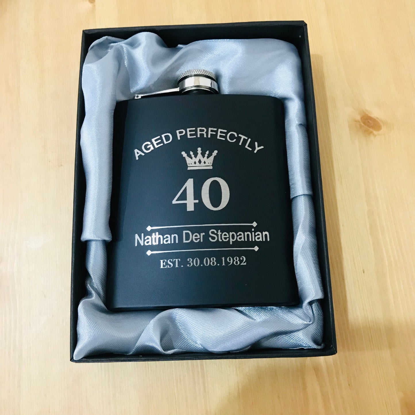 Personalised Hip Flask - Go Personalised
