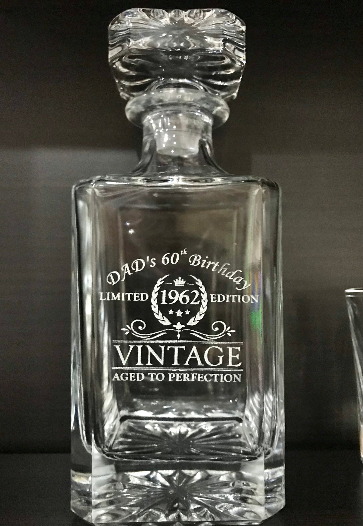 Personalised Engraved Decanter set - Go Personalised