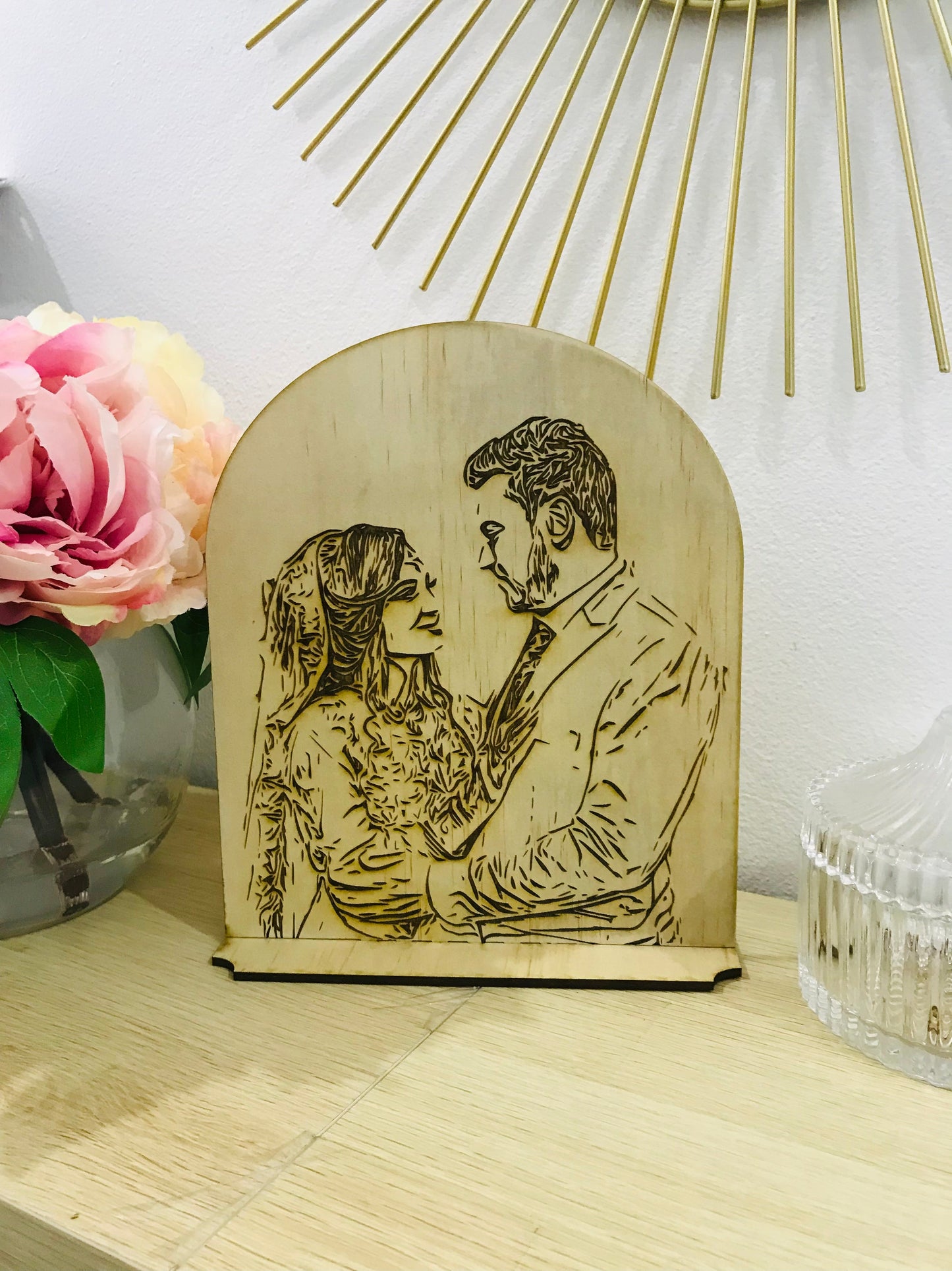Personalised engraved photo - Go Personalised