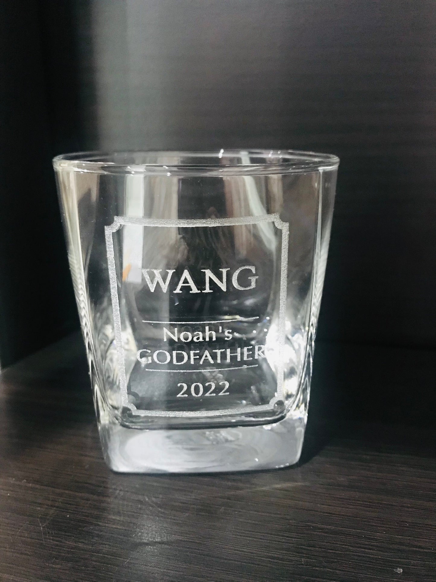 Personalised engraved glass - Go Personalised