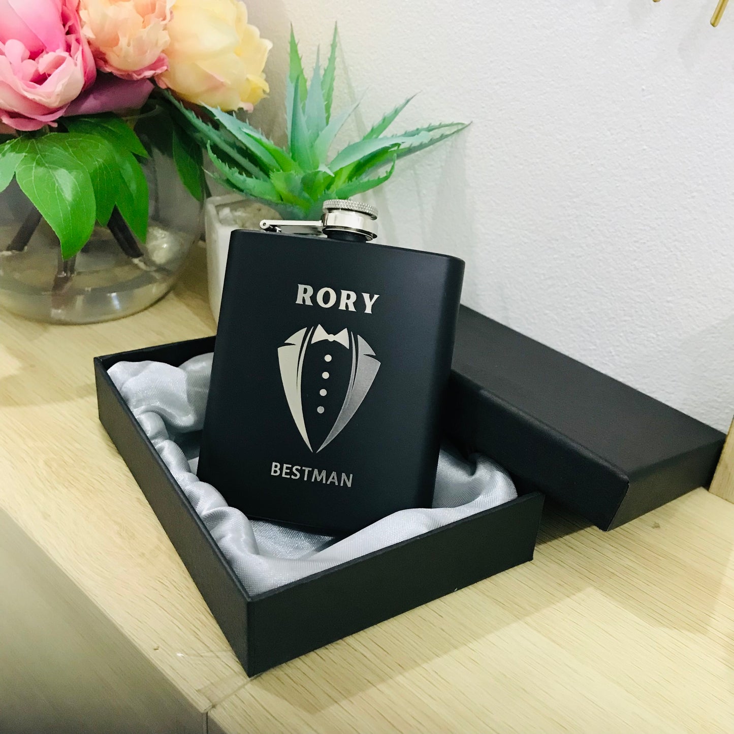 Personalised Hip Flask - Go Personalised