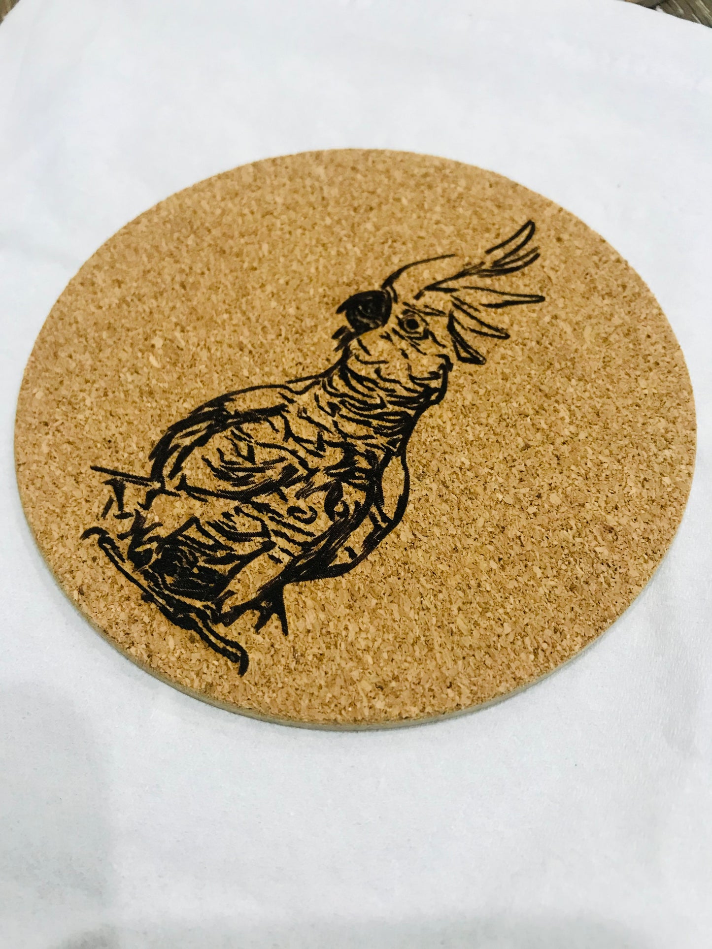 Personalised Cork Coasters - Go Personalised