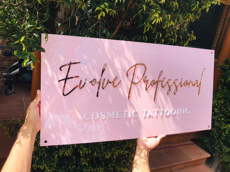 Business Sign rectangular - Go Personalised