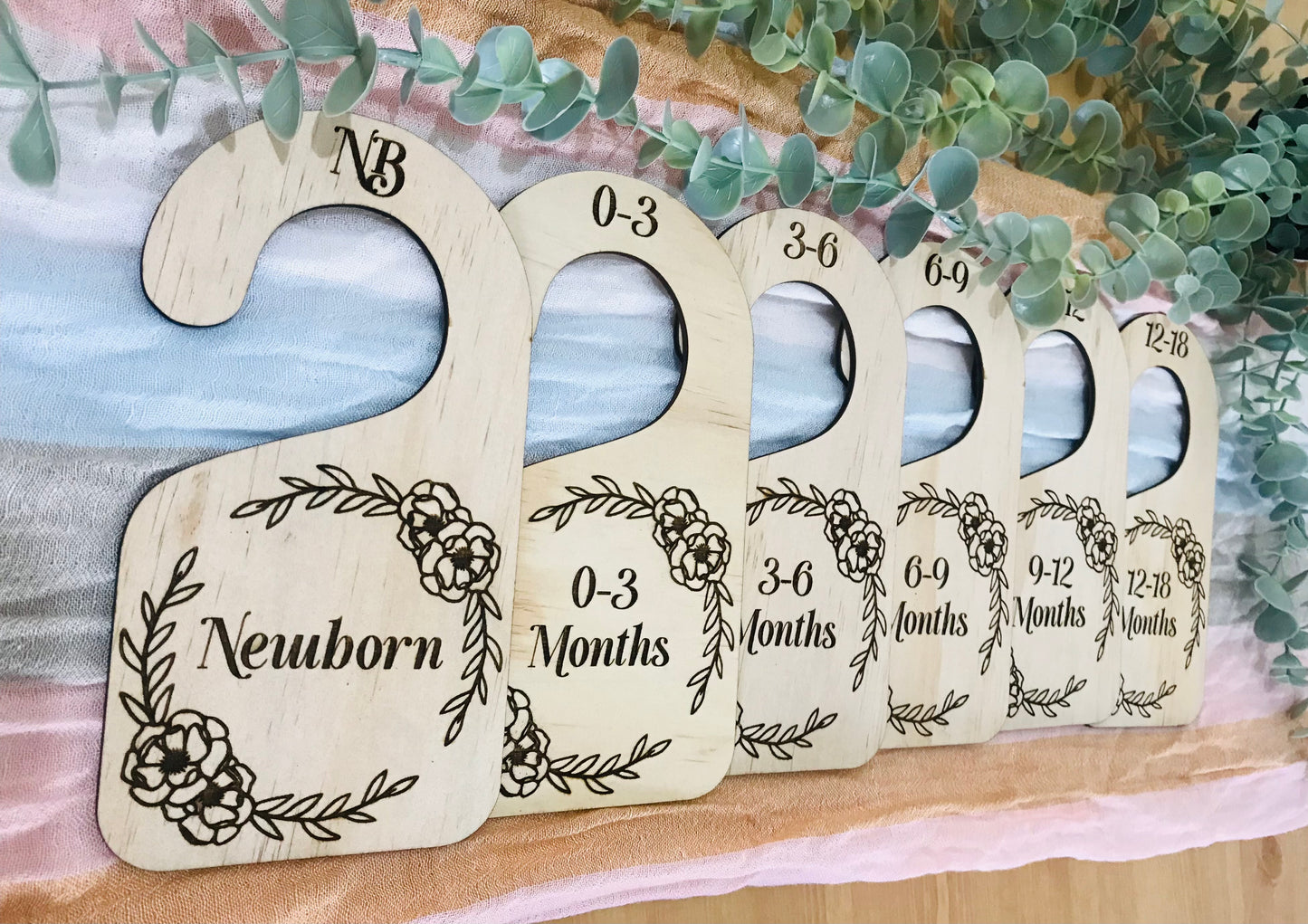 Baby wardrobe dividers - Go Personalised