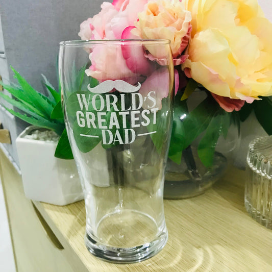 Personalised Beer Glass - Go Personalised