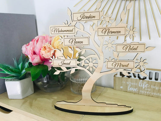 Family tree - Go Personalised