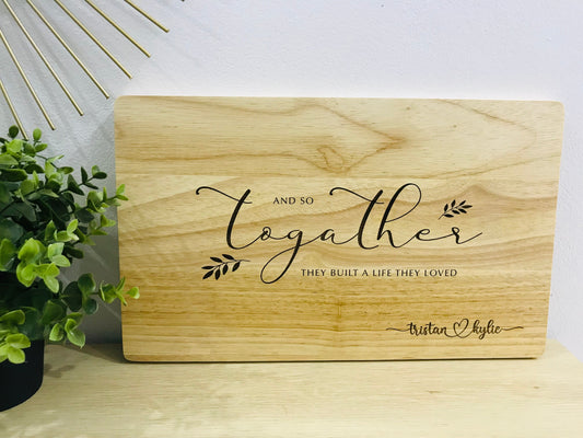 Personalised Chopping Board - Go Personalised