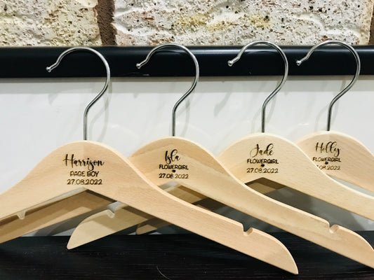 Personalised Kids Coat Hangers - Go Personalised