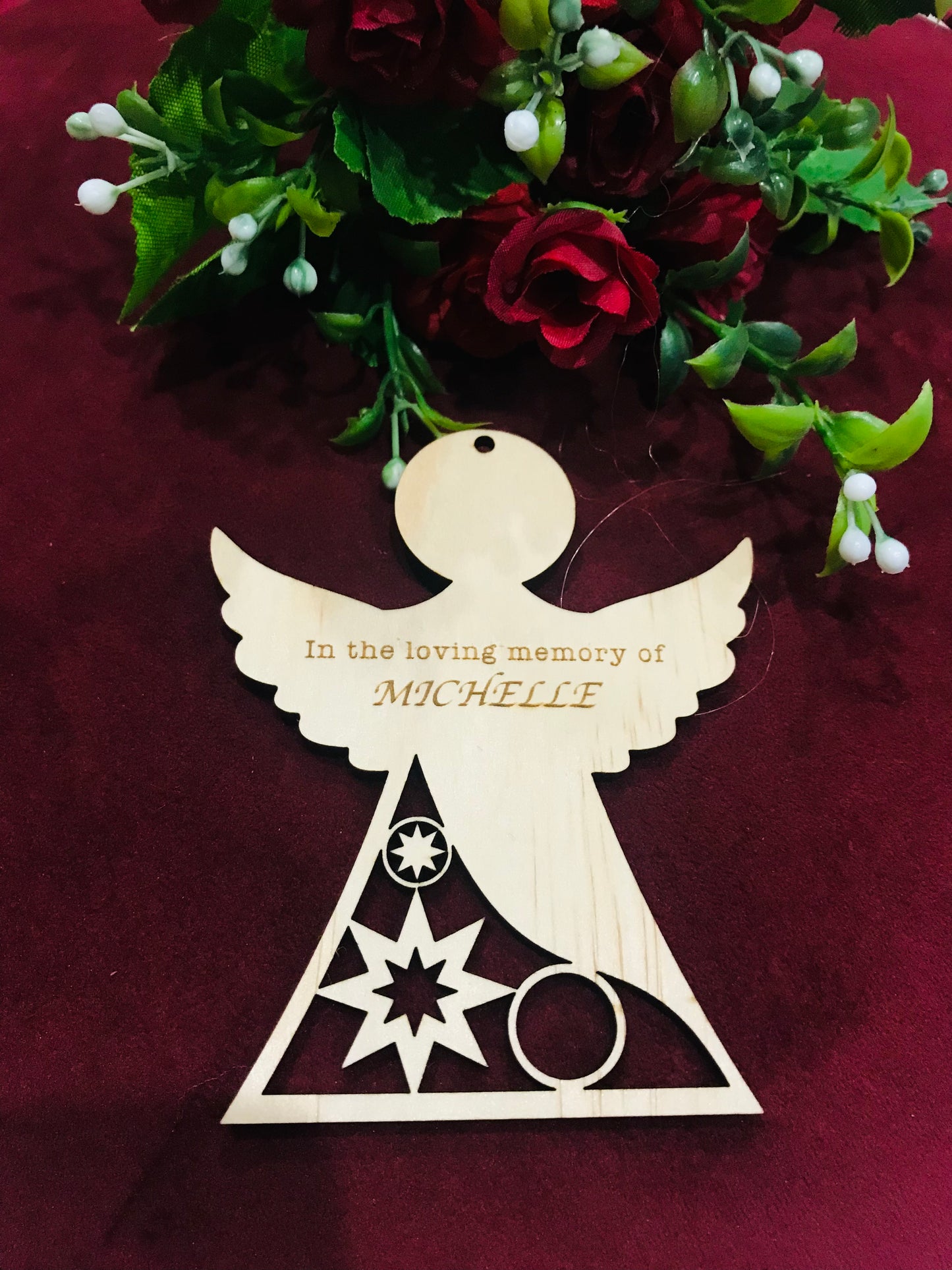 Christmas Ornament Memorial - Go Personalised