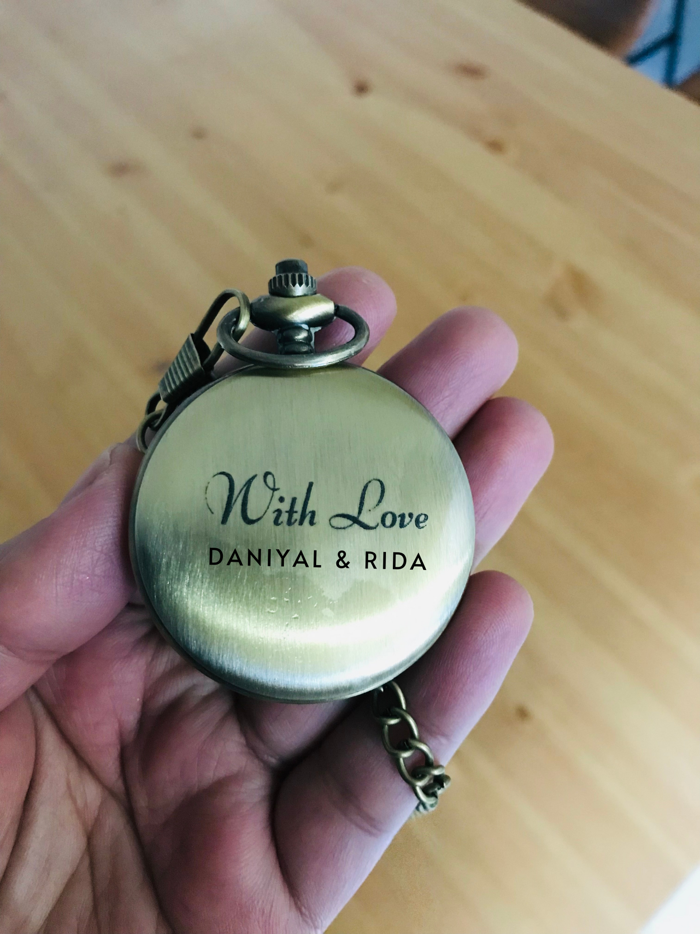 Personalised Father's Day Pocket Watch - Go Personalised