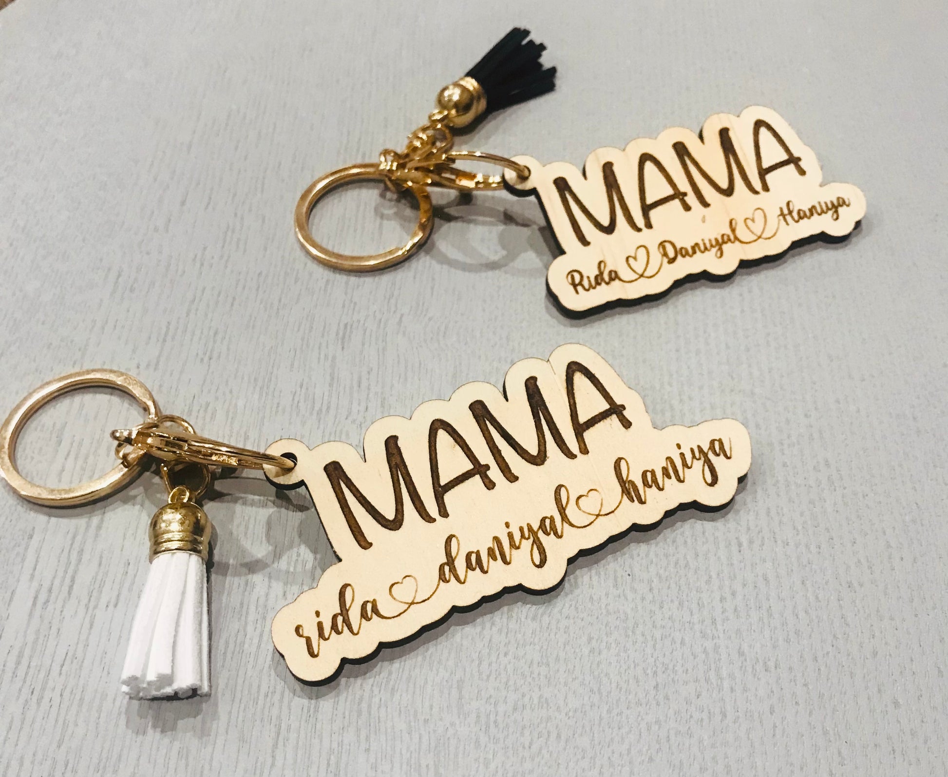 Personalised Mama Keyring - Go Personalised