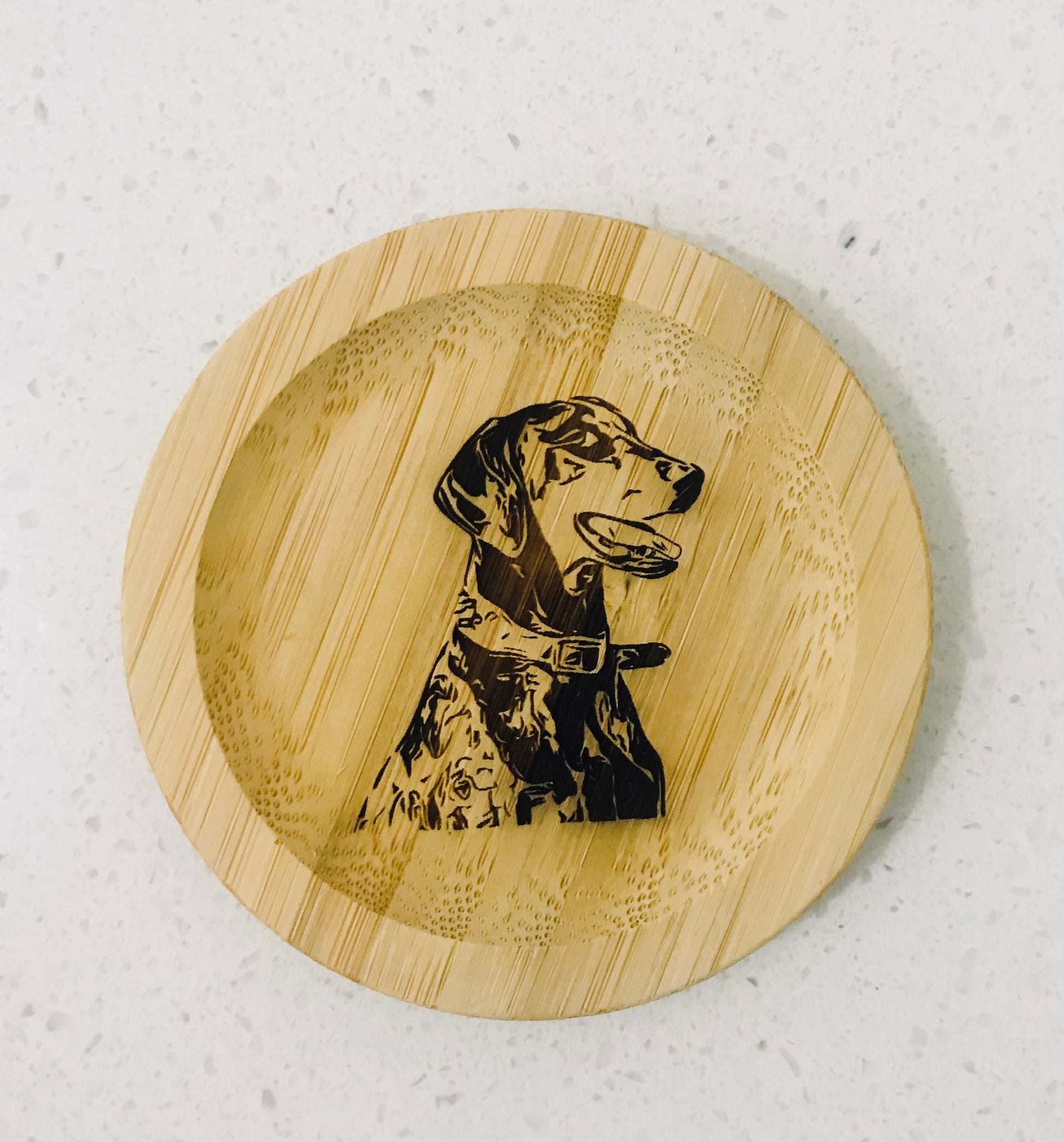 Personalised pet engraved board and coasters - Go Personalised